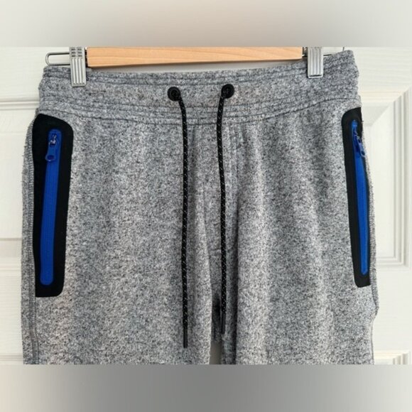 American Eagle AE Active Flex Men XS Grey Blue Joggers Athletic Pants - Picture 12 of 16